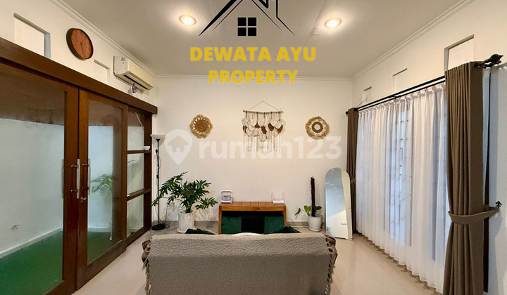 Rumah Sewa 2 Lantai 2 Kamar Furnished Lahan 66M2 Lokasi Panjer 2