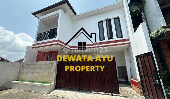 Villa 4 Kamar Furnished One Gate System View Sawah Di Kerobokan 1