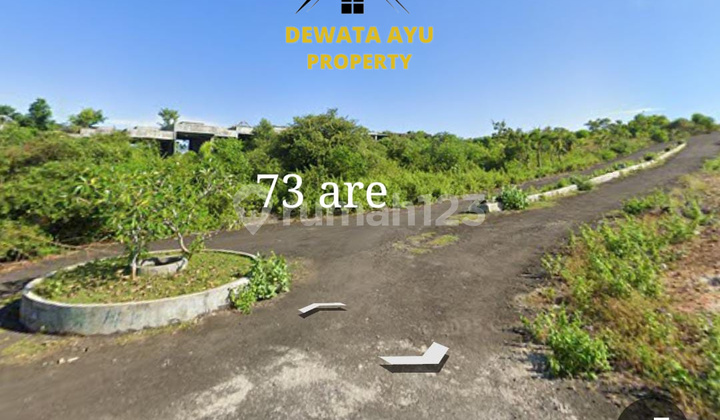 CHEAP LAND WITH GWK VIEW, 73 AREA IN YELLOW ZONE, BINGIN SARI