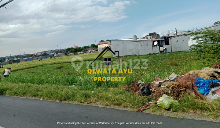 LAHAN LUAS 17 ARE DIJALAN UTAMA TAMAN PANCING  1