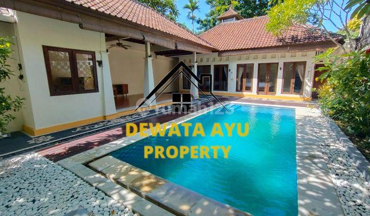 Villa 2 Bed Room Land 250M2 Small Garden And Pool Seminyak Area 2