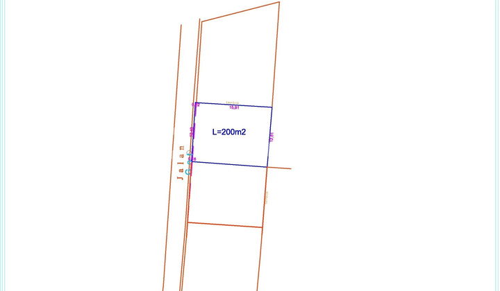 Premium Land for Sale, 2 Ares in Size, Located in Petitenget
