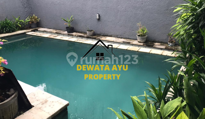 Rumah 2 Lantai 3 Kamar Furnished Lahan 160M2 Lokasi Tukad Balian 2