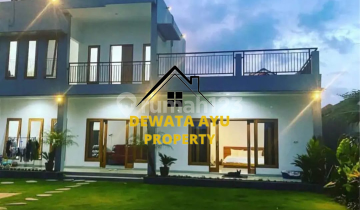 SEMI VILLA HOUSE WITH SPACIOUS GARDEN 3 BEDROOMS 400M2 LAND IN GOA GONG