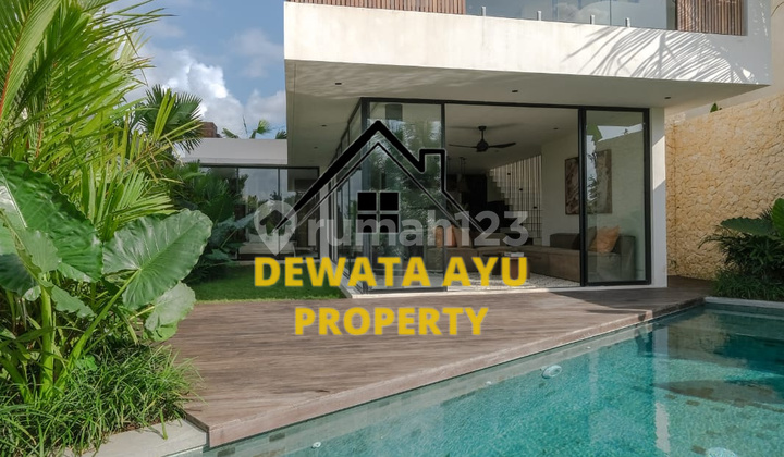Villa Modern 2 Lantai 3 Kamar Lahan 250M2 Furnished di Beraban