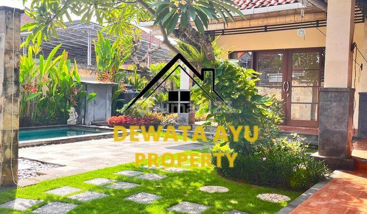 Villa Sewa Minimum 10 Tahun 3 Kamar Dekat Pantai Di Sanur 1