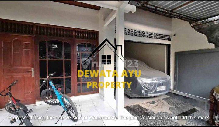 Rumah 1 Lantai 3 Kamar Lahan 181M2 Kosongan Lokasi Tukad Pancoran 2