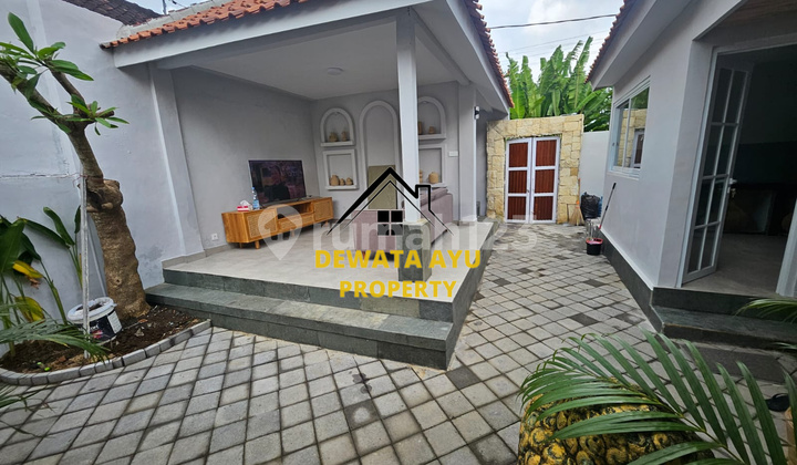 RUMAH SEMI VILLA 2 KAMAR LAHAN 160M2 FURNISHED ZONA PERUMAHAN DI MUDING SARI 2