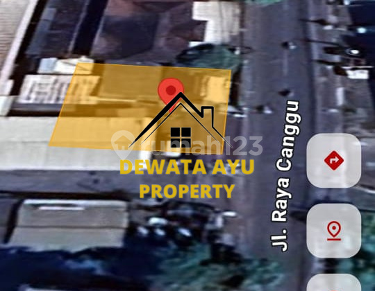 LAND 290M2 WITH SHOP BUILDING SIDE IN TRADE ZONE, NORTH KUTA