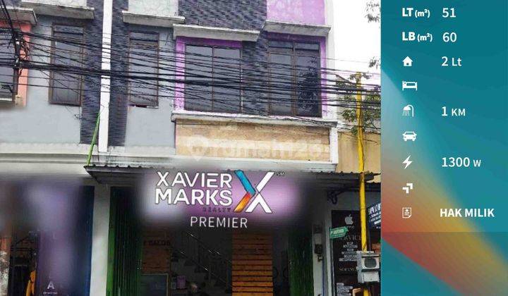 Dijual Ruko Dua Lantai Lokasi Strategis di Jalan Gajayana Dekat Uin Malang 1