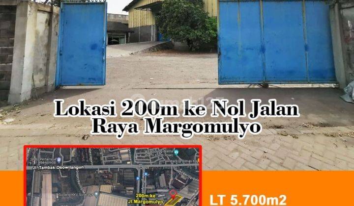 Gudang Siap Pakai di Margomulyo 1