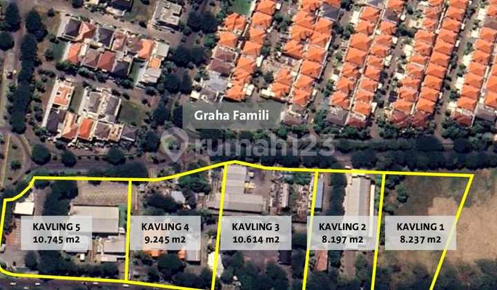 Lahan Komersial Murah Ada 5 Unit Di Mayjen Jonosewojo 2