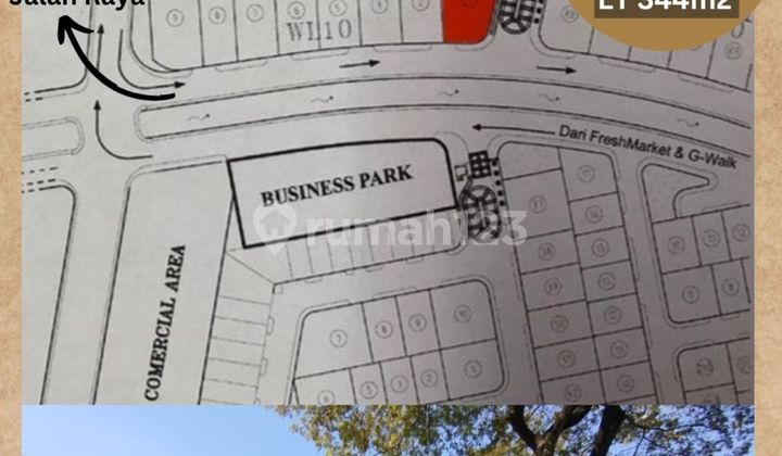 Lokasi Baguss di Woodland Citraland