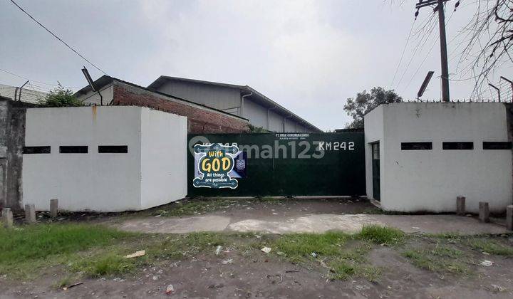 Dijual ex Pabrik Kain - Trosobo, Nol jalan by pas Krian  1