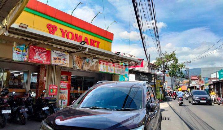 Rumah dan Toko Aktif di jalan ramai dan padat penduduknya Ujungberung Kota Bandung Ruko 271 m SHM Bagus 1