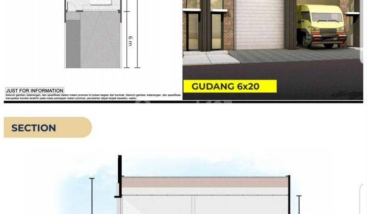 Gudang Moderen BizPark PIK2 6 x 20 Cocok Untuk Investasi 2