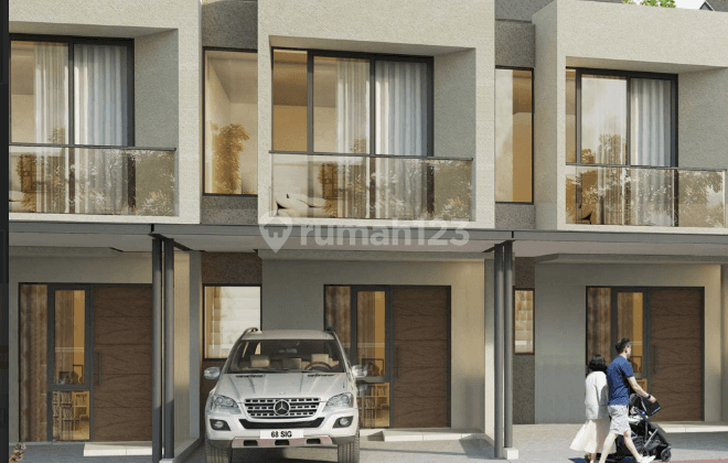 Rumah Pik 2 Milenial 4,5 X 10 Kosongan New Hadap Utara  1