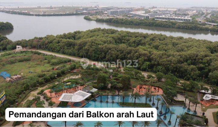 Apartemen Gold Coast Pik 3 BR Furnish View Kolam Dan Laut 1