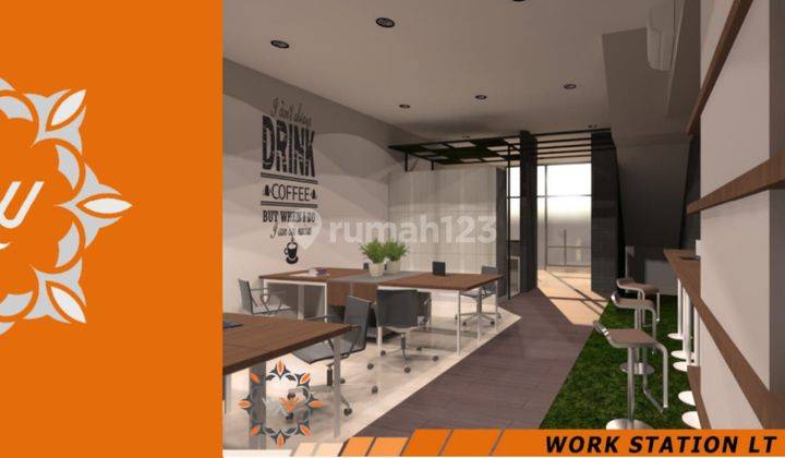 Sewa kantor di Jakarta Altira 180m furnished 200k nego  2