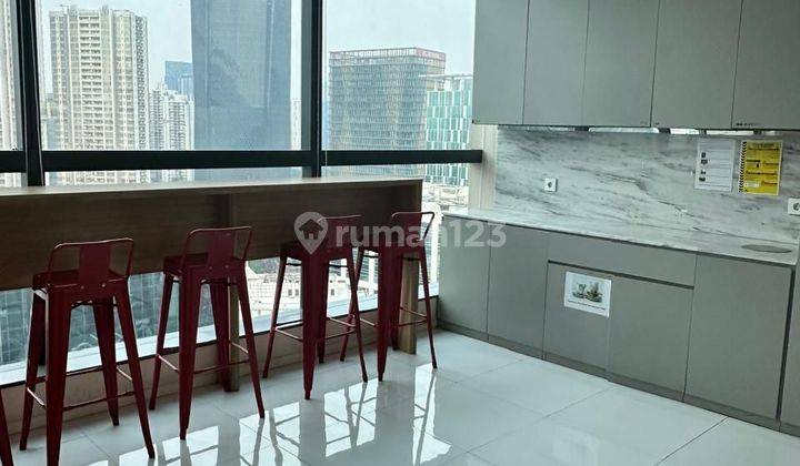 Sewa kantor di Jakarta Lippo Kuningan 320m furnish 200K Nego  2