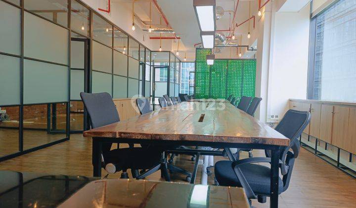 Sewa kantor di Jakarta plaza mutiara 171M² furnish 200 K Nego  1