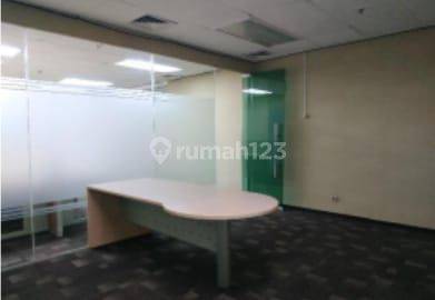 Sewa kantor di Jakarta Wisma Mampang 60M² partisi 105k Nego  1