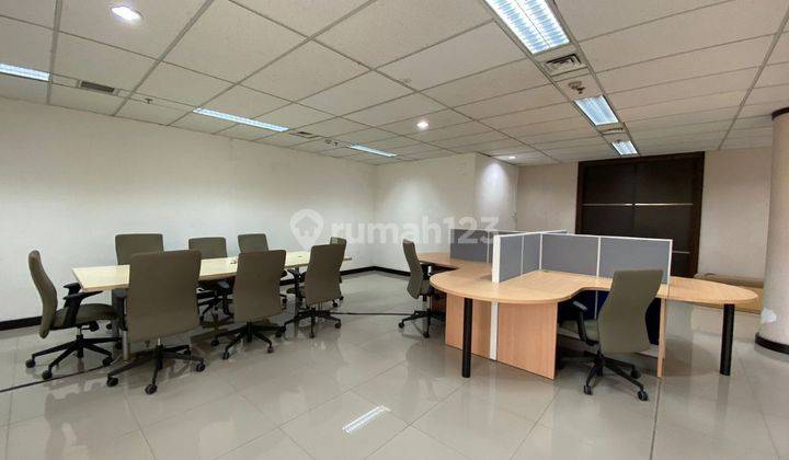 Sewa kantor jakarta wisma Barito Pacific 503M² furnish145k nego  1