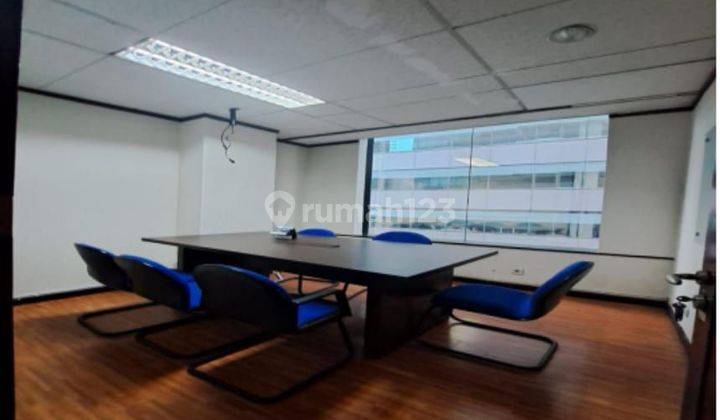 SEWA KANTOR DIJAKARTA SELATAN PALMA ONE 168M² FURNISH 140K NEGO  1