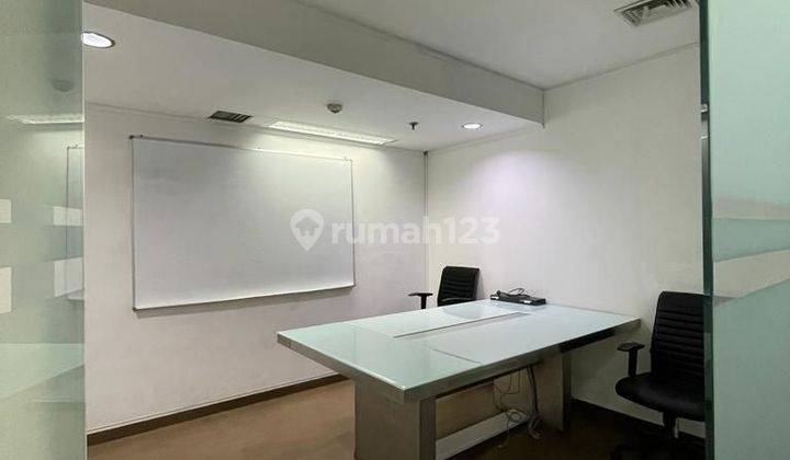 SEWA KANTOR JAKARTA WISMA BARITO PACIFIC112M² FITTED 240K NEGO  1