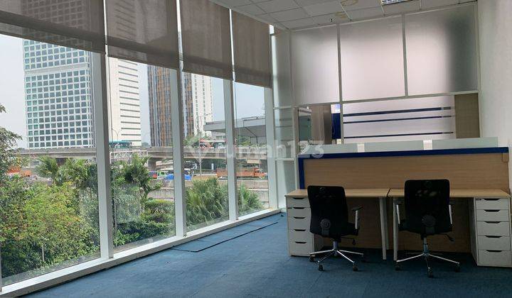 SEWA KANTOR DI JAKARTA TB SIMATUPANG 111M² FURNISHED 230K NEGO 2