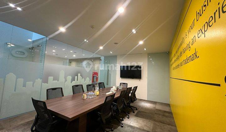 SEWA KANTOR DI JAKARTA SELATAN  FURNISHED 137M²FURNISH 200K NEGO 1