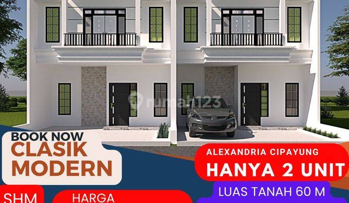 Rumah Modern Cipayung Jakarta Timur,cash/Kpr & Free Biaya2 1