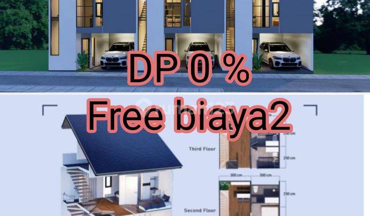 Rumah Condet  Siap Huni,akses 2 Mobil,dp 0% free biaya2 1