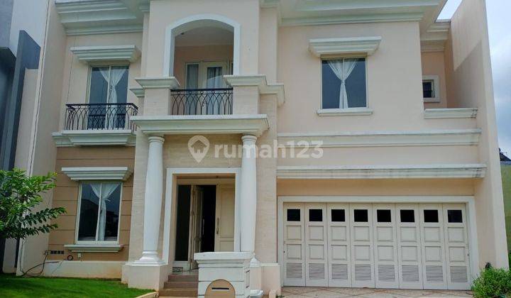 Dijual Rumah Mewah Di Cluster Tiara, Kawasan Elite Summarecon Serpong. Lokasi Dekat Dengan Pasar, Sekolah, Dan Juga Tol 1