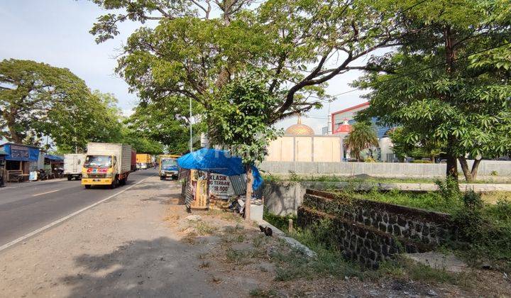 Tanah di Jalan raya solo ngawi depan RS At-tin hanya 700m dari pintu tol Ngawi 3