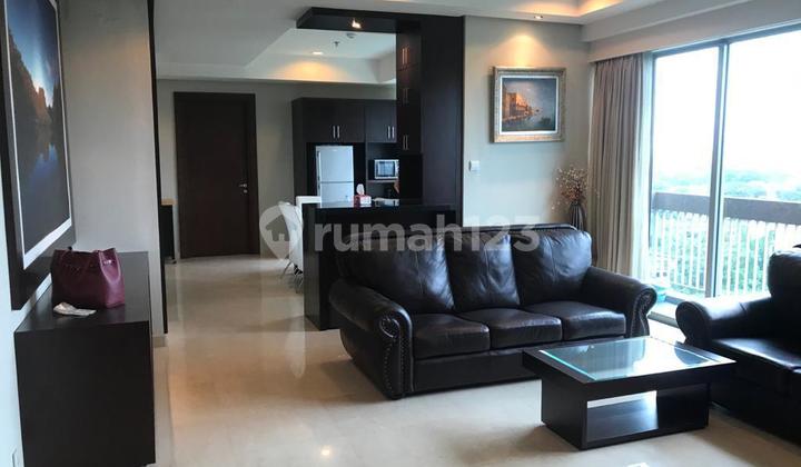 Disewakan Unit 2 Kamar Tidur Fully Furnished di Kemang Mansion
