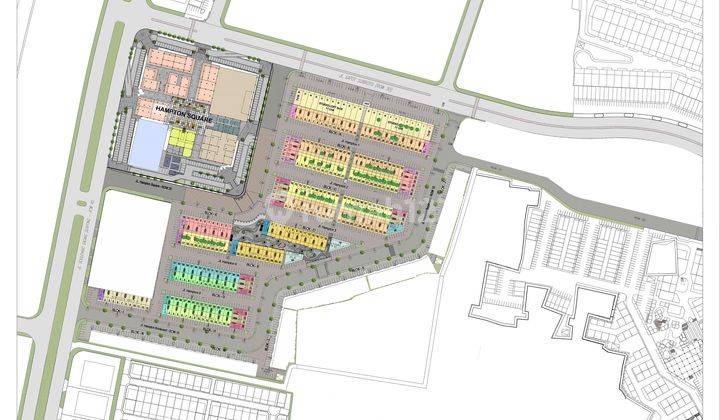 Ruko Dengan Open Space Concept Hampton Avenue di Gading Serpong 2