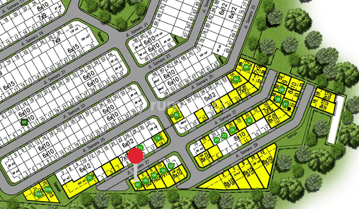 Rumah Samara Village 7x9+ Hoek di Tengah Gading Serpong 2