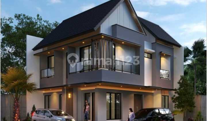 BRAND NEW RUMAH DI GRIYA LOKA BSD DESIGN MODERN 