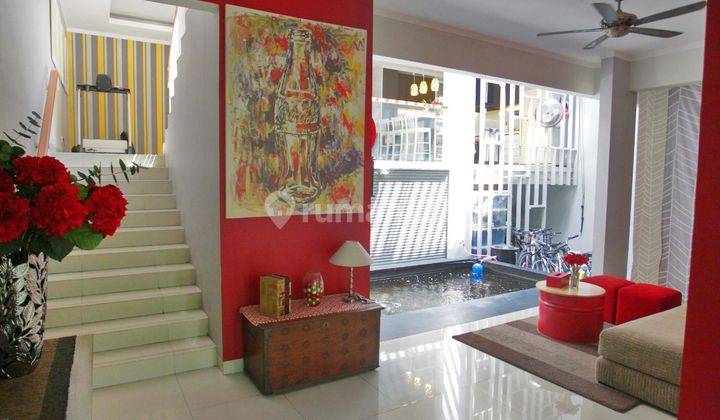  Rumah Cantik 4 Lantai Split Level Di Kebayoran Village Bintaro 2