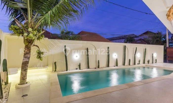 New Mediterranean 3BR Villa At Berawa Near Beach Canggu Bali 2