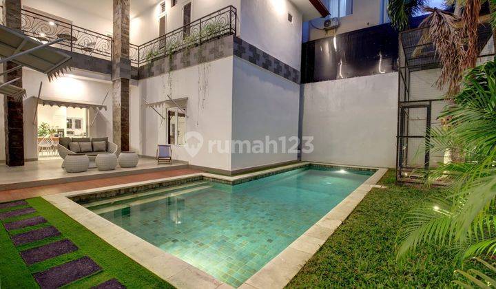 Rumah Semi Villa Modern Di Kawasan Premium Pusat Kota Renon Bali 1