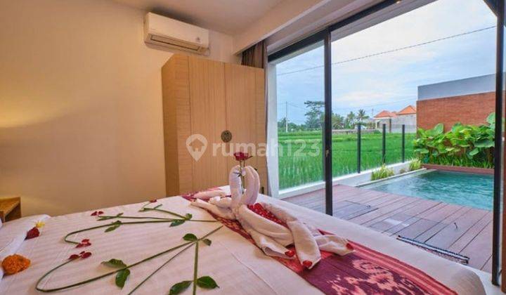 Minimalist Villa 2br With Rice Field View In Ubud Bali 2