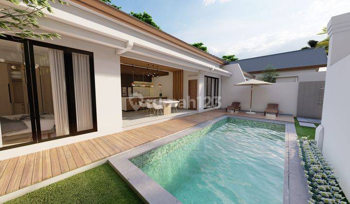 Modern luxury 2br villa leasehold 30 years at Kerobokan Bali 1