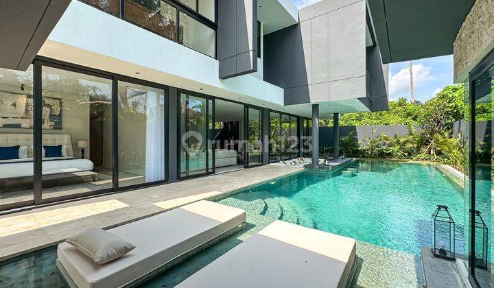 BRAND NEW MODERN LUXURY 5BR VILLA NEAR FROM PERERENAN BEACH BALI 1