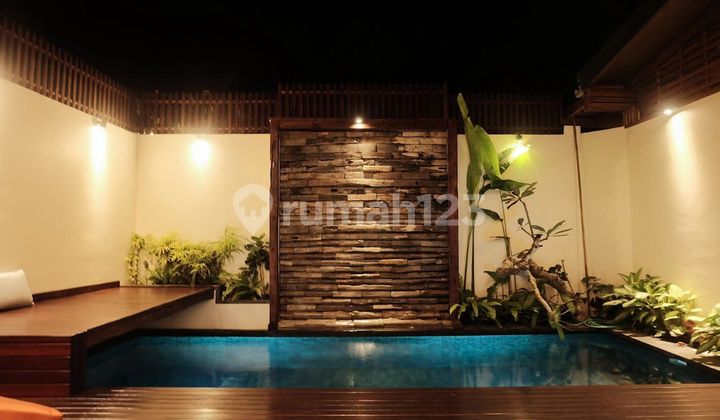 INDAH 2BR VILLA BERDESAIN MINIMALIS DI MUMBUL NUSA DUA BALI