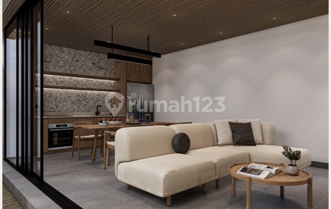 New Modern Minimalist Tropical Residence Villa Berlokasi di Kerobokan Dekat Canggu Bali