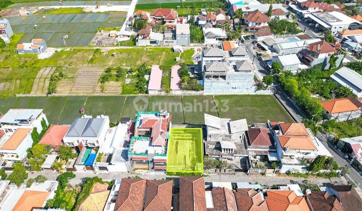 Freehold Land With Ricefield View Near Kerobokan Canggu Bali 1