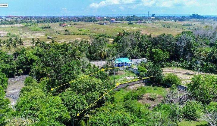 Freehold Land With River View Near Nyanyi Beach Tabanan Bali 1