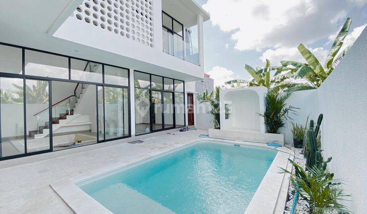 New mediterranean modern villa 3br at munggu near canggu bali 1